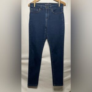 Michael Kors Blue Izzy Skinny Jeans Size 8